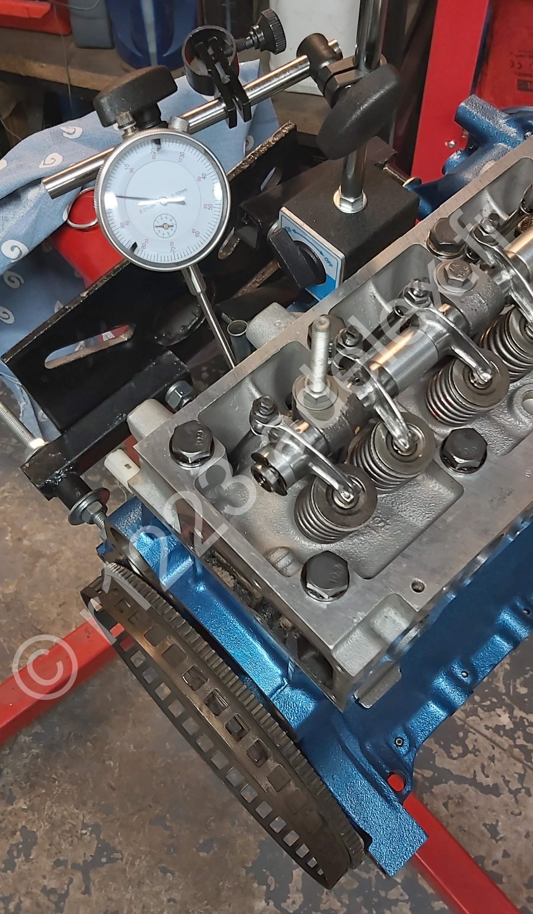 Réglage des culbuteurs